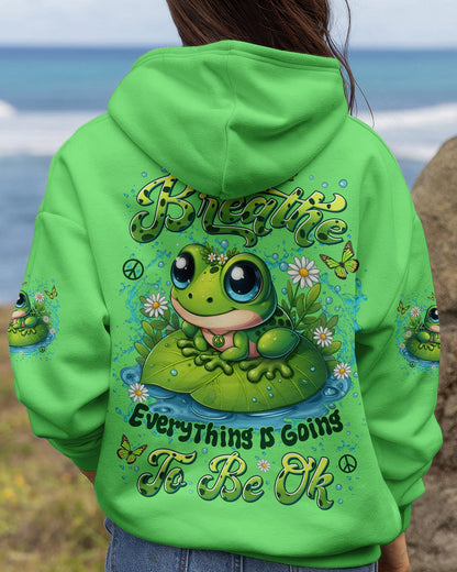 JUST BREATHE FROG ALL OVER PRINT - TYLN2705262