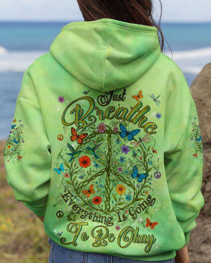 JUST BREATHE PEACE ALL OVER PRINT - TYLN1004263