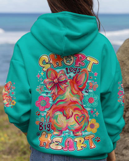 SHORT LEGS BIG HEART CORGI DOG ALL OVER PRINT - TYPQ2105262