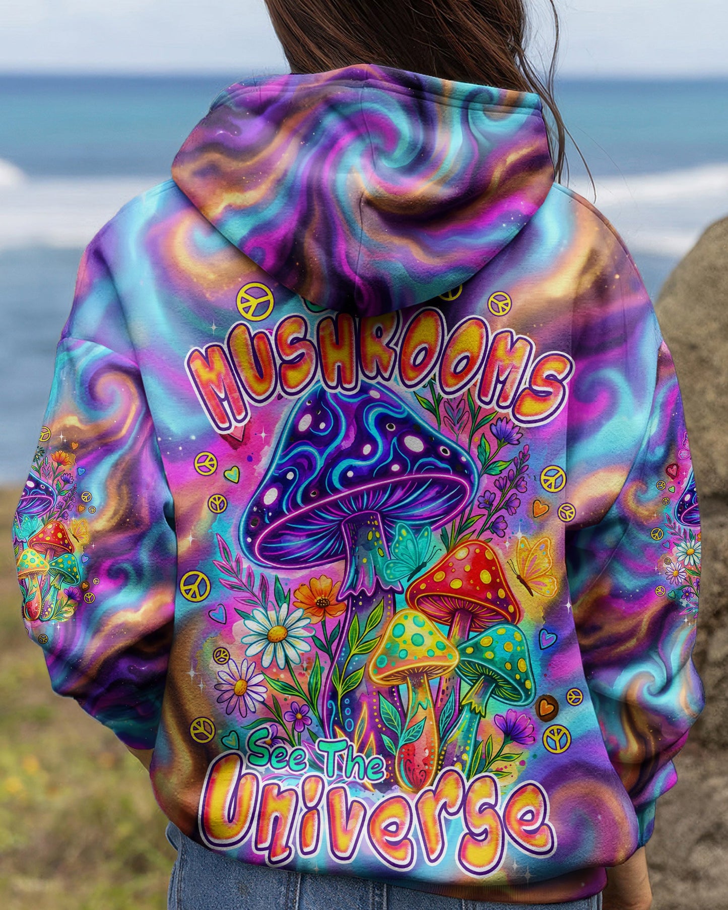 EAT MUSHROOMS SEE THE UNIVERSE ALL OVER PRINT - TYPQ2706261