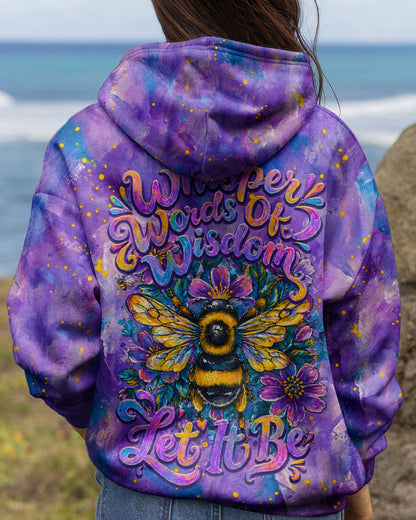 WHISPER WORDS OF WISDOM LET IT BE BEE  ALL OVER PRINT  - TLNO2304261