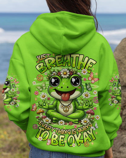 JUST BREATHE FROG  ALL OVER PRINT - TLNT2906261