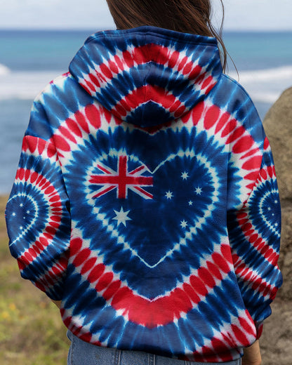AUSTRALIA FLAG HEART ALL OVER PRINT - TYPQ1106263