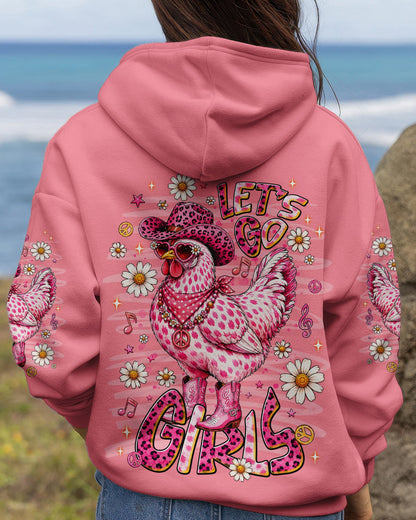 LET'S GO GIRLS HEN CHICKEN ALL OVER PRINT - TLNT2606261
