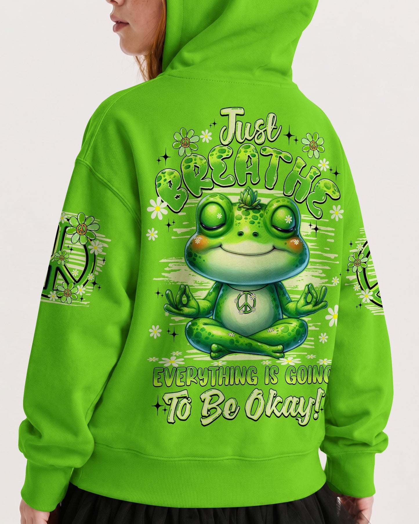 JUST BREATHE FROG KIDS ALL OVER PRINT - TYQY0506262