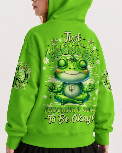 JUST BREATHE FROG KIDS ALL OVER PRINT - TYQY0506262