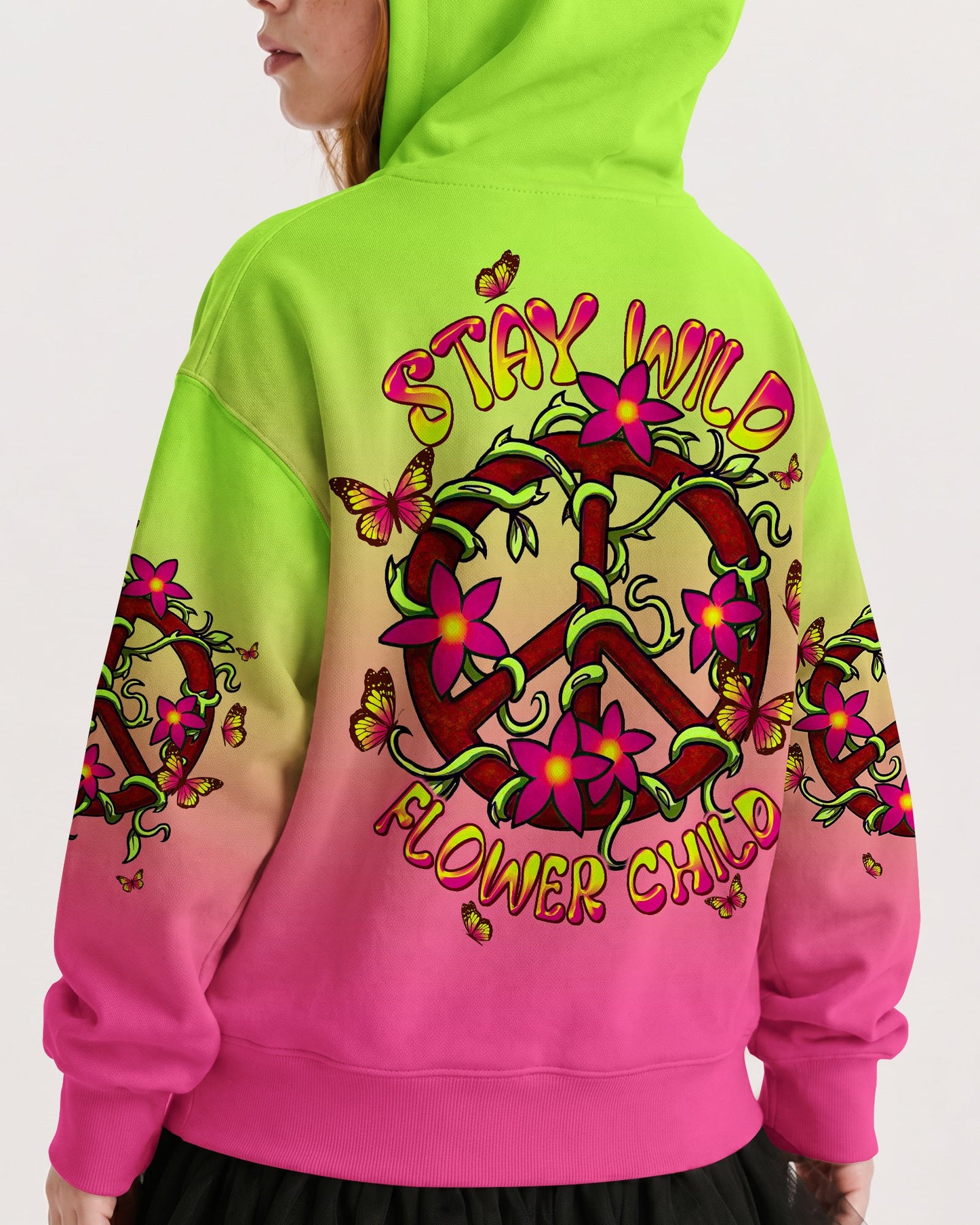 STAY WILD FLOWER CHILD KIDS ALL OVER PRINT - TLTW1812234