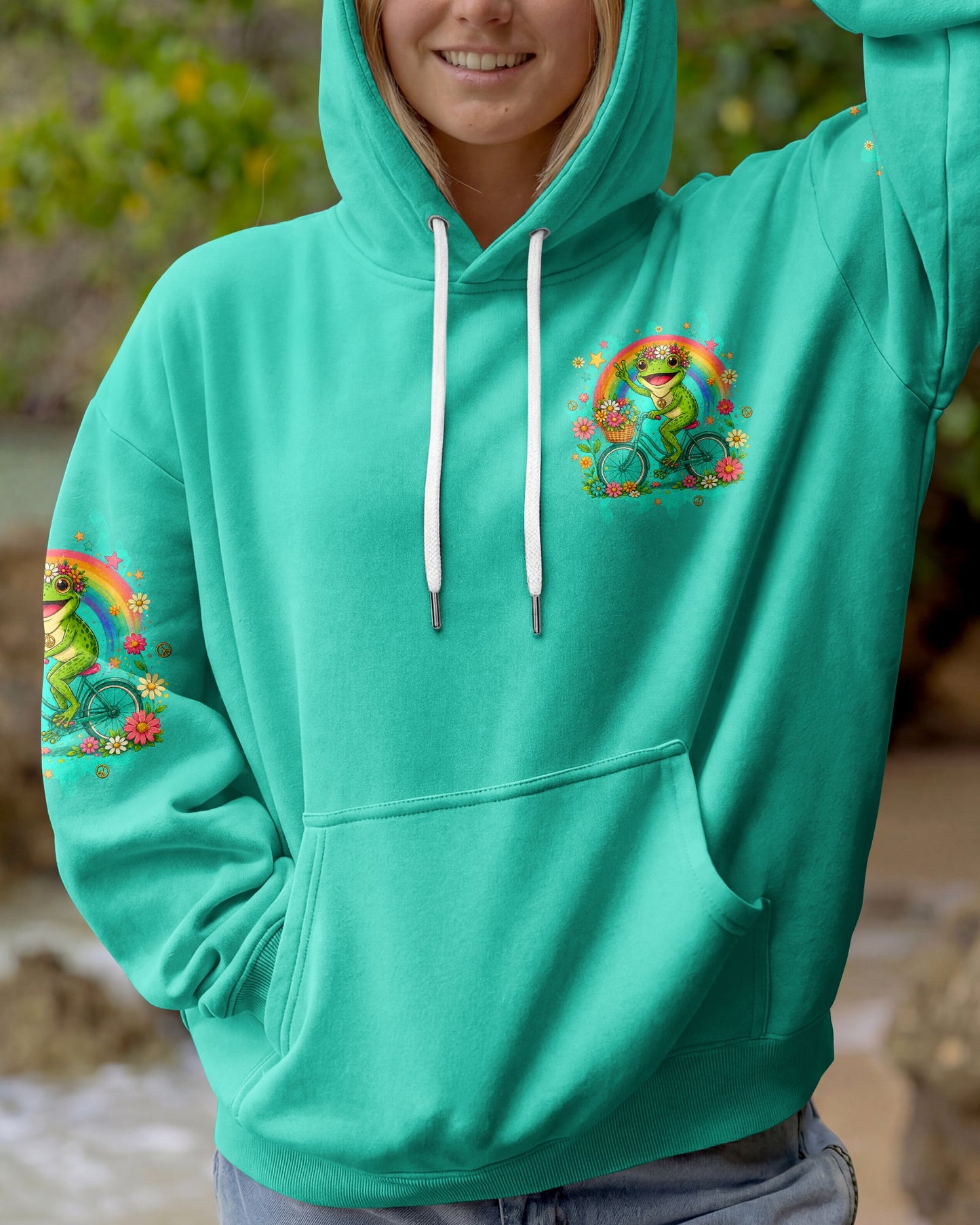 BE HUMBLE BE KIND FROG ALL OVER PRINT - TLTW0207264