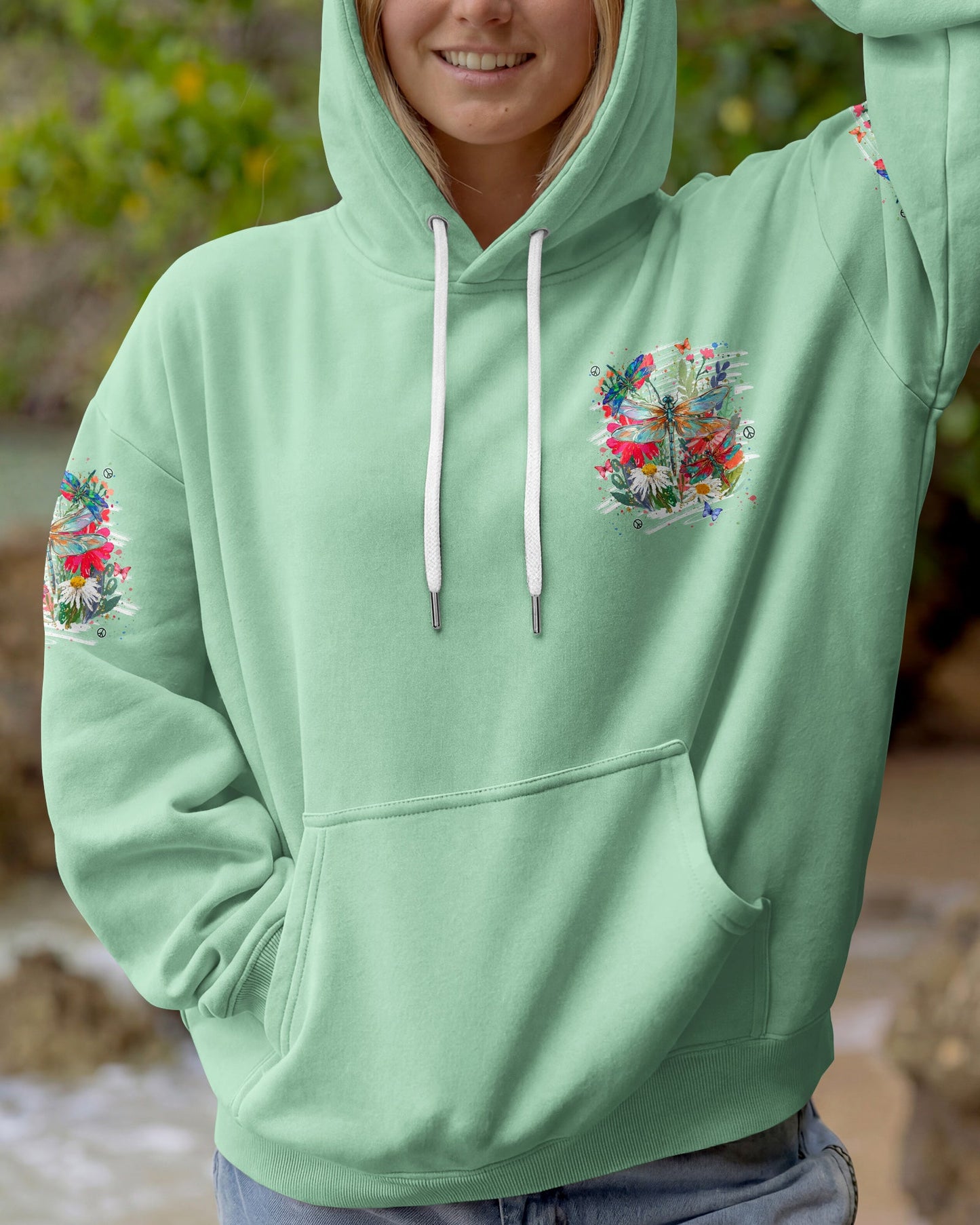 WHISPER WORDS OF WISDOM LET IT BE DRAGONFLY ALL OVER PRINT - TYLN0306262
