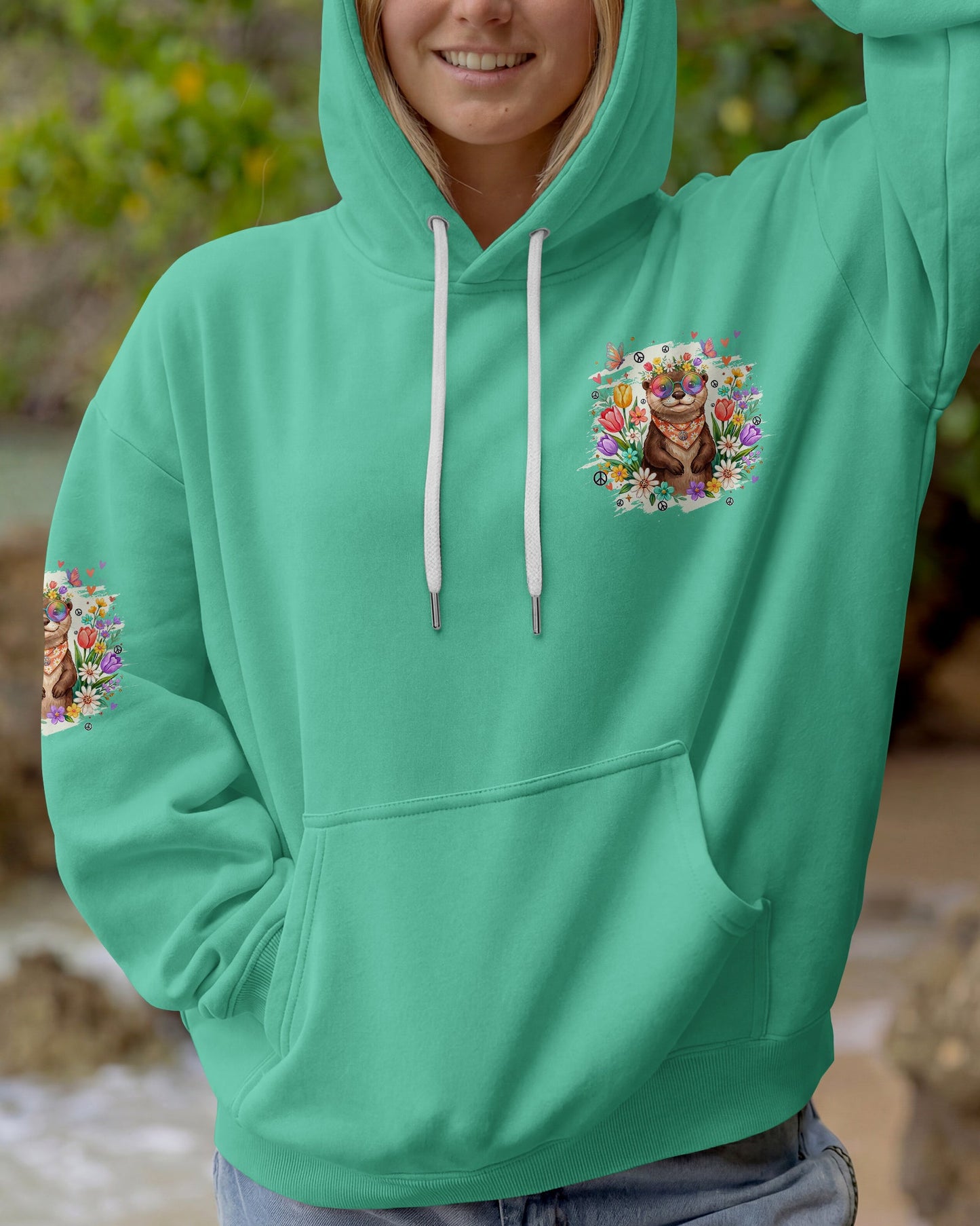 BE KIND TO OTTERS ALL OVER PRINT - TYQY1605261