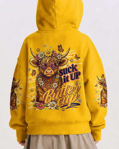 SUCK IT UP BUTTERCUP COW KIDS ALL OVER PRINT - TLNT0806262