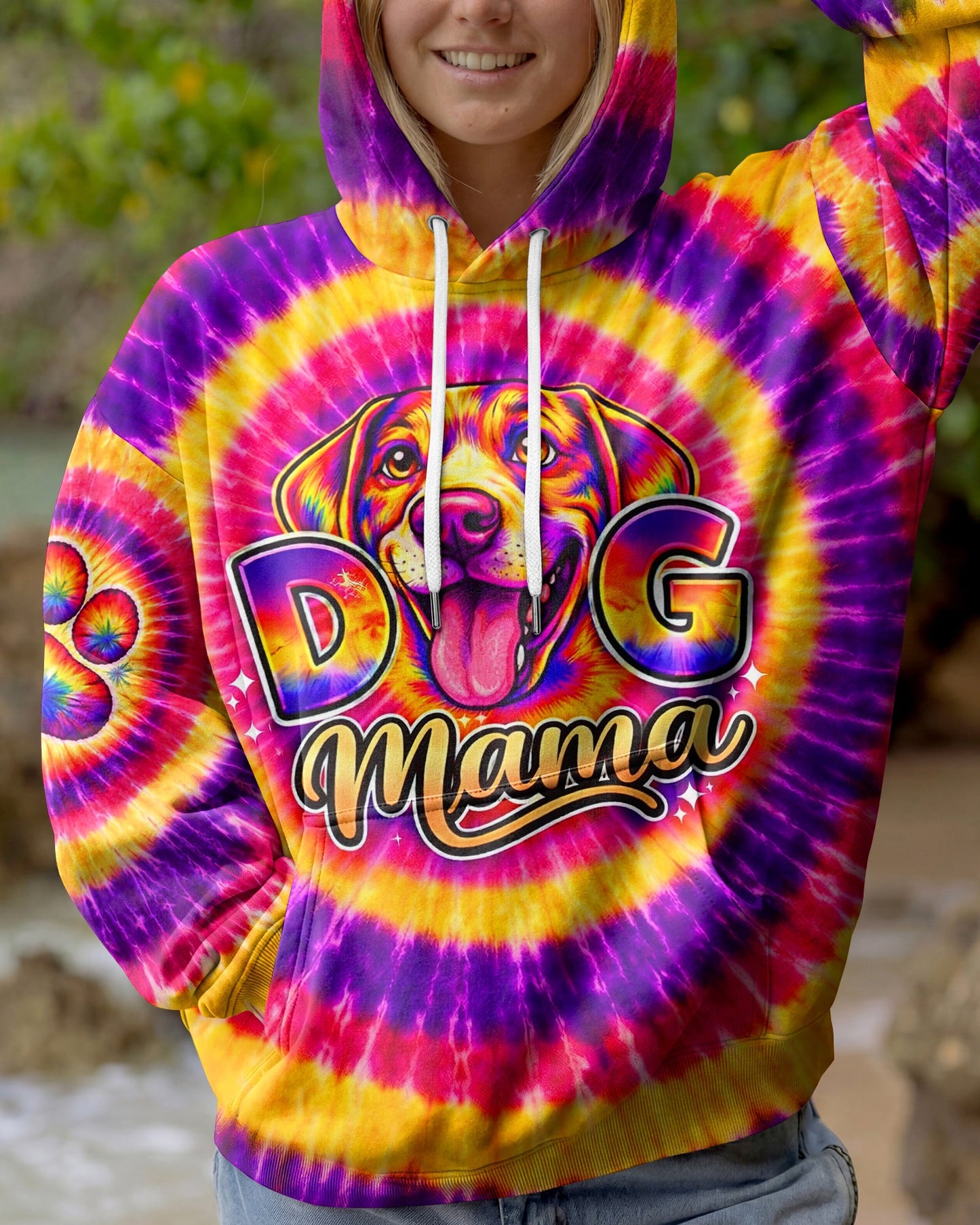 DOG MAMA LABRADOR   ALL OVER PRINT  - TLNT2104263