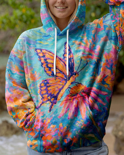 JUST BREATHE BUTTERFLY ALL OVER PRINT  - TLNO1404261