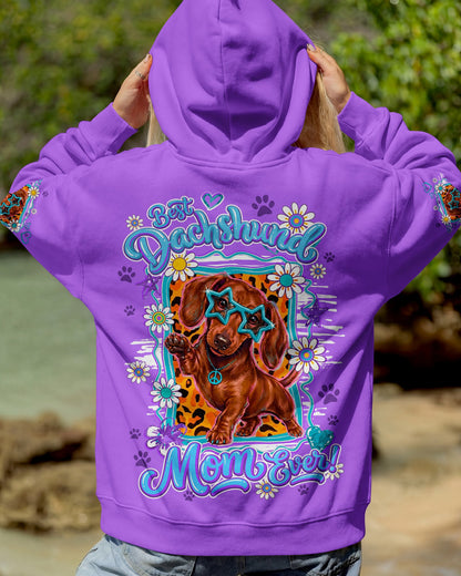 BEST DACHSHUND MOM DOG EVER ALL OVER PRINT - TY1805261