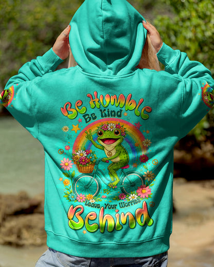 BE HUMBLE BE KIND FROG ALL OVER PRINT - TLTW0207264