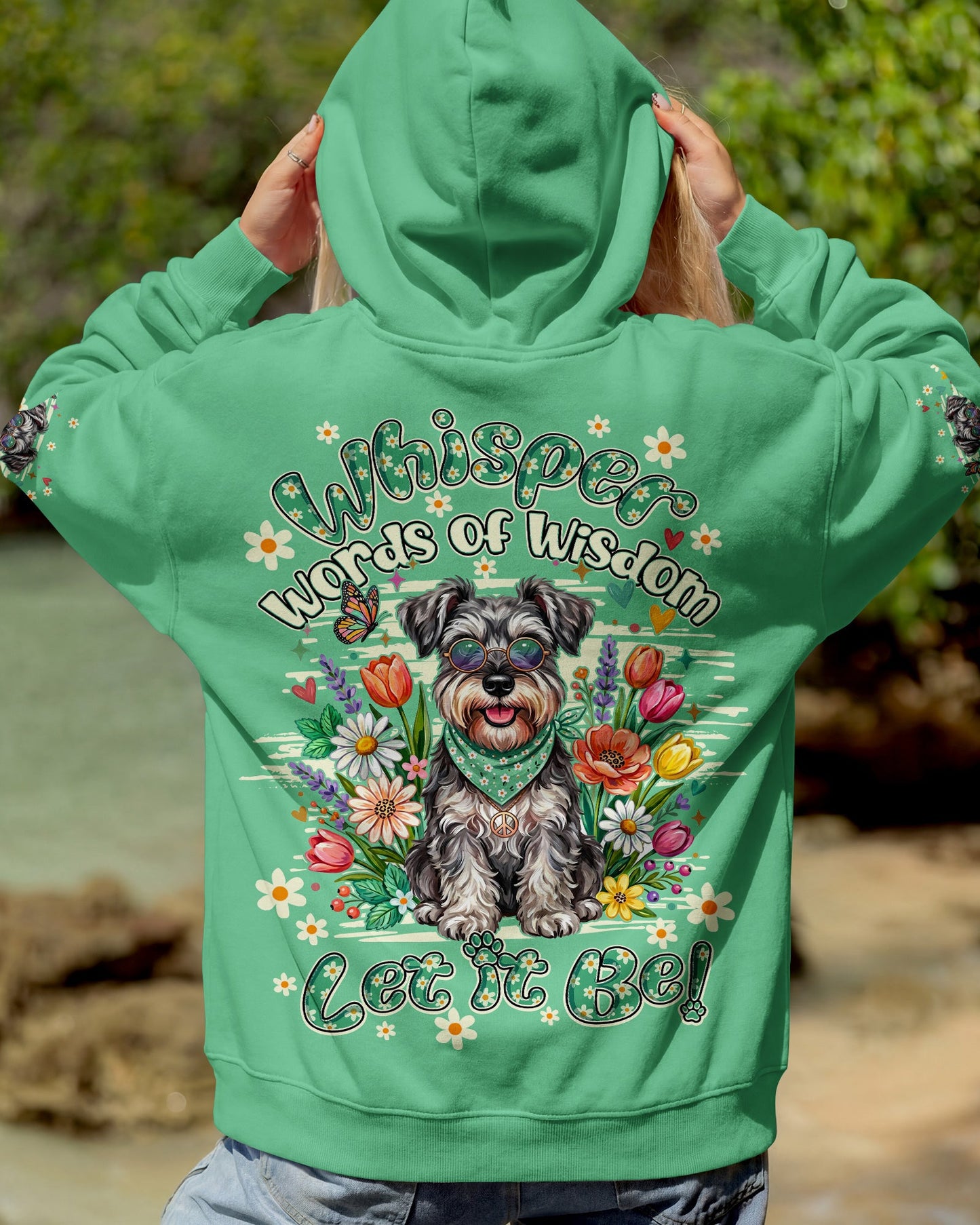 WHISPER WORDS OF WISDOM LET IT BE SCHNAUZER DOG ALL OVER PRINT - TY2204261