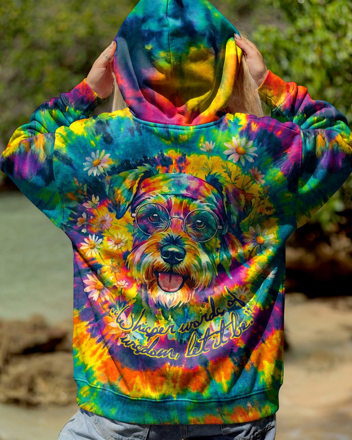 WHISPER WORDS OF WISDOM LET IT BE SCHNAUZER ALL OVER PRINT - RI0505261
