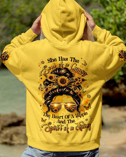 SHE HAS THE SOUL OF A GYPSY MESSY BUN ALL OVER PRINT - TYLN2306263