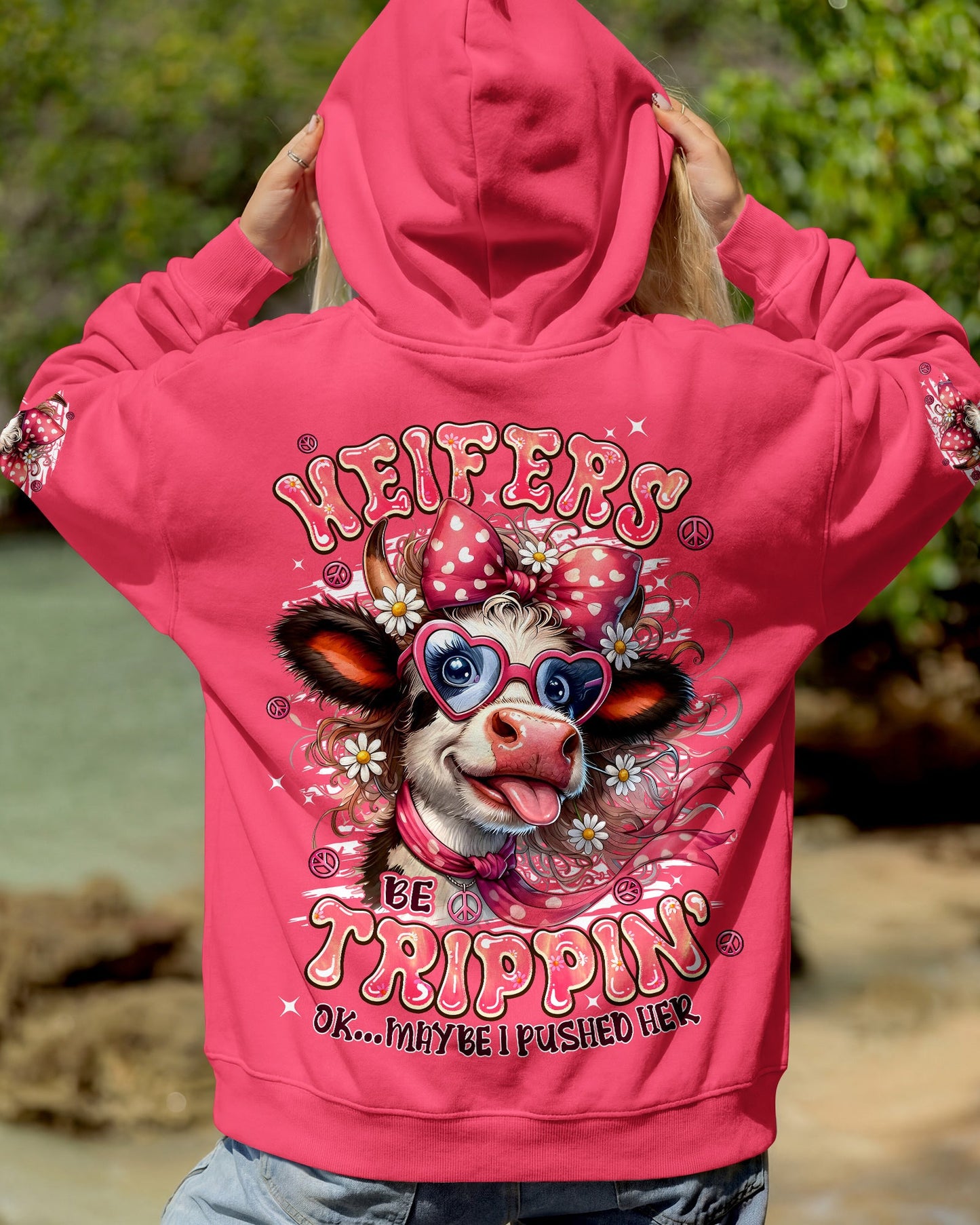 HEIFERS BE TRIPPIN' COW ALL OVER PRINT - TYPQ2505261
