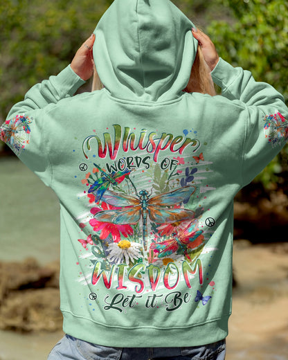 WHISPER WORDS OF WISDOM LET IT BE DRAGONFLY ALL OVER PRINT - TYLN0306262