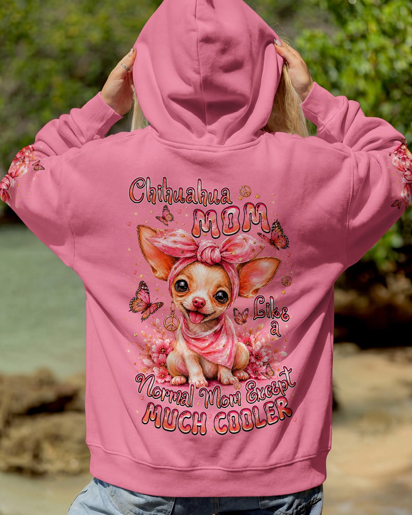 CHIHUAHUA MOM COOLER DOG ALL OVER PRINT - TLHN1805263