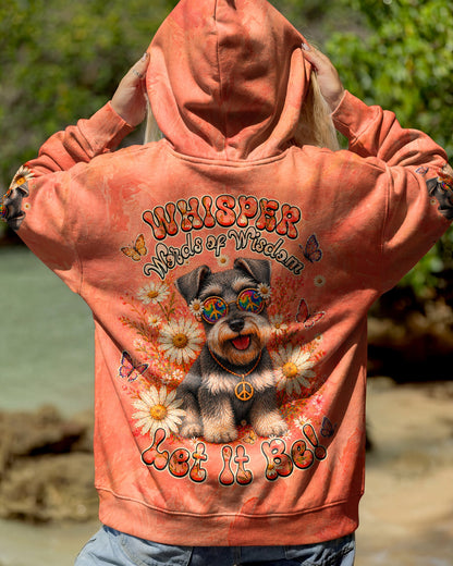WHISPER WORDS OF WISDOM LET IT BE SCHNAUZER DOG ALL OVER PRINT - TLHN1305262
