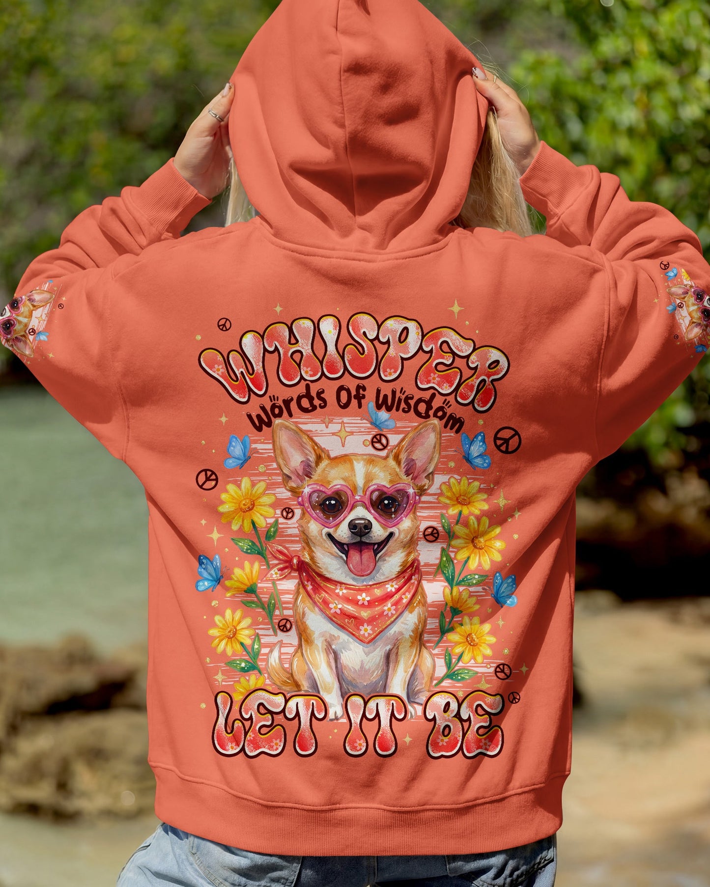 WHISPER WORDS OF WISDOM LET IT BE CHIHUAHUA DOG ALL OVER PRINT - TYPQ2404261