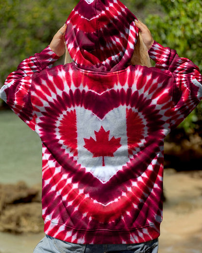 CANADA FLAG HEART ALL OVER PRINT - TYPQ1106261