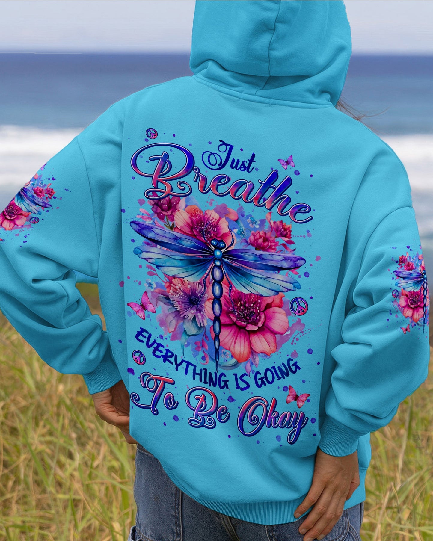 JUST BREATHE DRAGONFLY ALL OVER PRINT - TYLN0306263