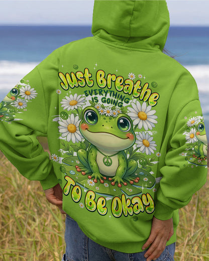JUST BREATHE FROG ALL OVER PRINT - TYPQ2606261