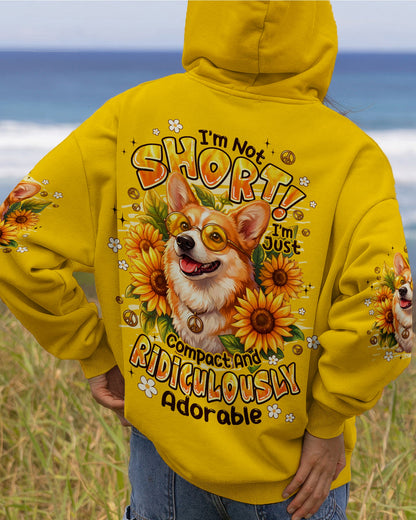 I'M NOT SHORT DOG CORGI ALL OVER PRINT - TYPQ1505261