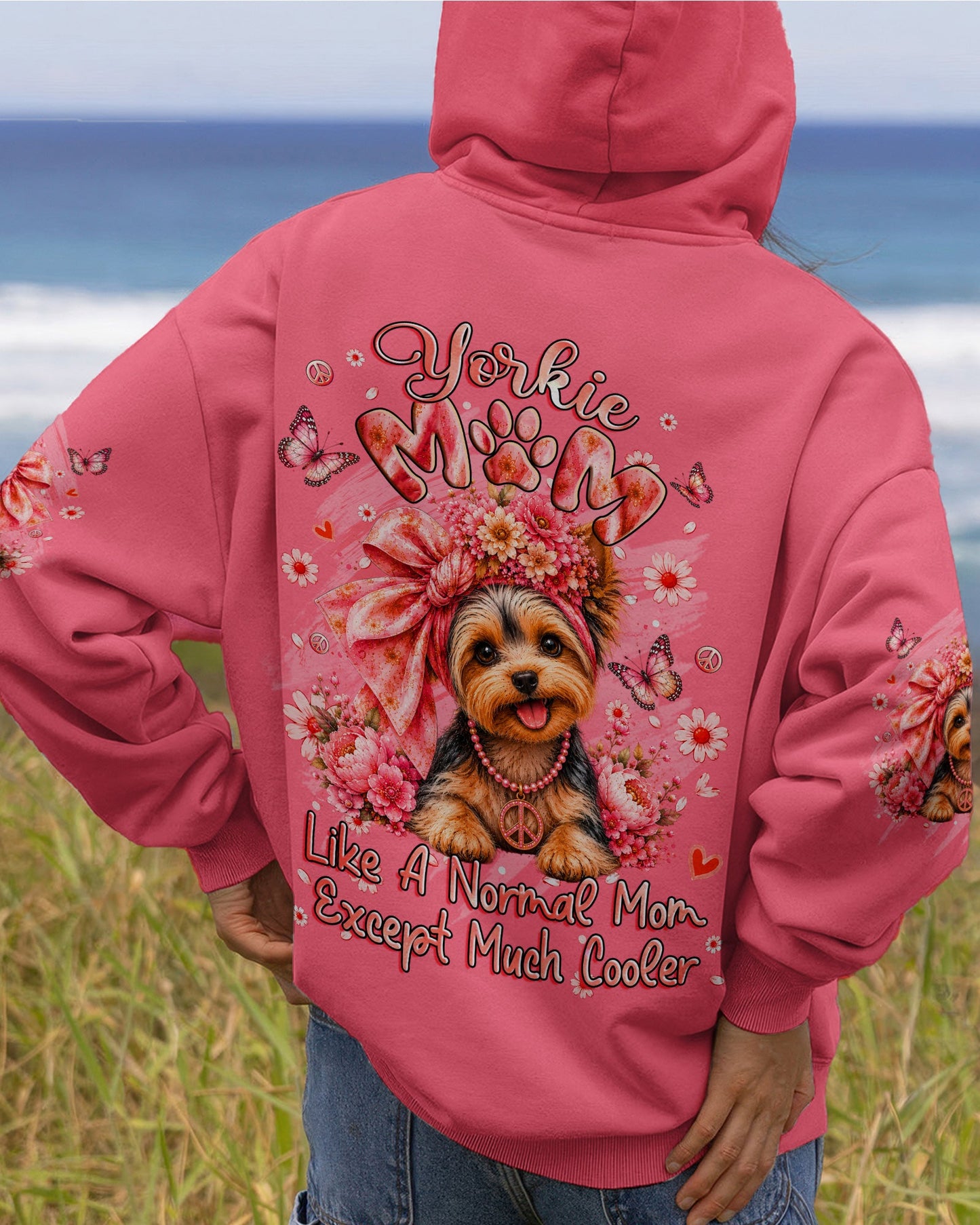 YORKIE MOM COOLER DOG ALL OVER PRINT - TLHG2105261