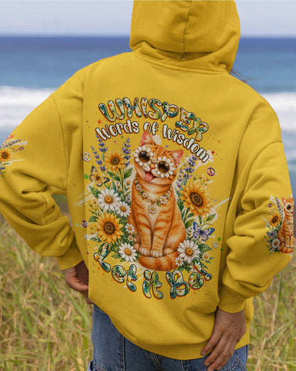 WHISPER WORDS OF WISDOM LET IT BE TABBY CAT ALL OVER PRINT - TLHG1305261