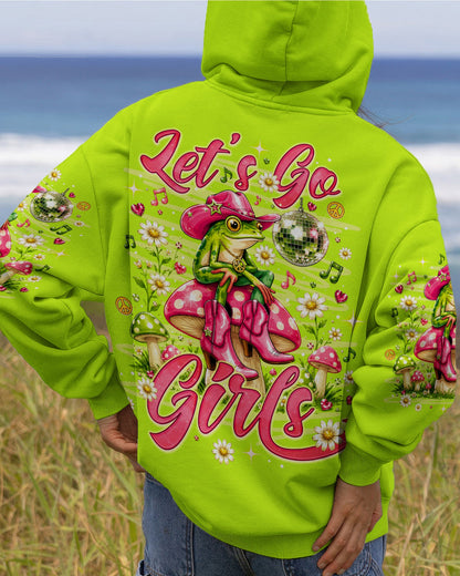 LET'S GO GIRLS FROG ALL OVER PRINT  - TLNO2705262