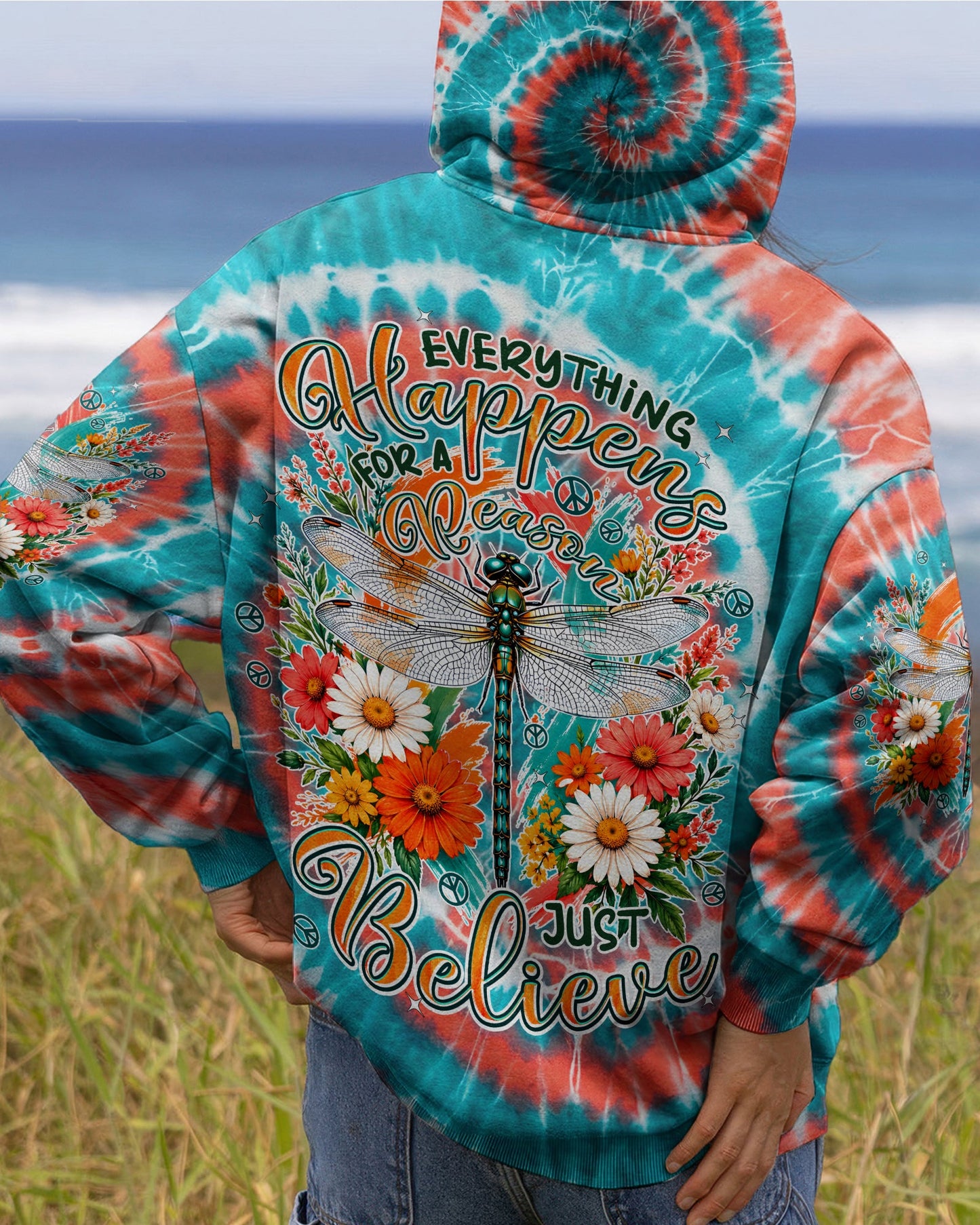 JUST BELIEVE DRAGONFLY ALL OVER PRINT - TYPQ0506262