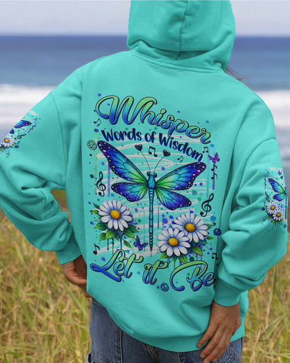 WHISPER WORDS OF WISDOM LET IT BE DRAGONFLY ALL OVER PRINT - TYLN0906263