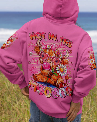 NOT IN THE MOOOOD COW ALL OVER PRINT - TYLN0807262