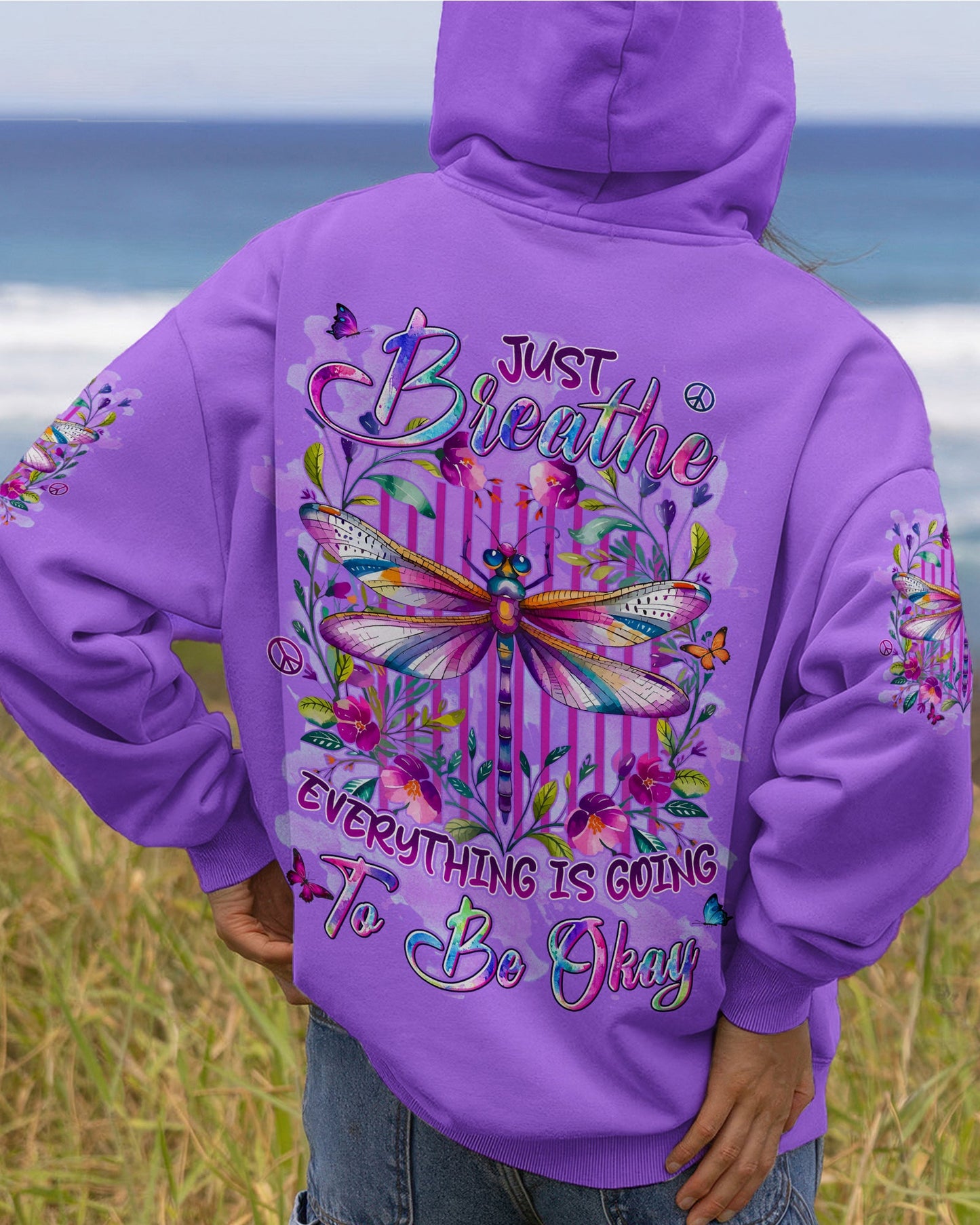 JUST BREATHE DRAGONFLY ALL OVER PRINT - TYLN1006262