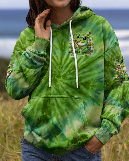 BE KIND FROG GREEN ALL OVER PRINT - TYLN2204262