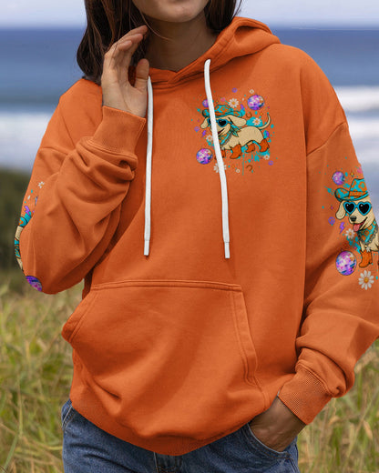 LET'S GO GIRLS DACHSHUND DOG ALL OVER PRINT - TLTW1806265