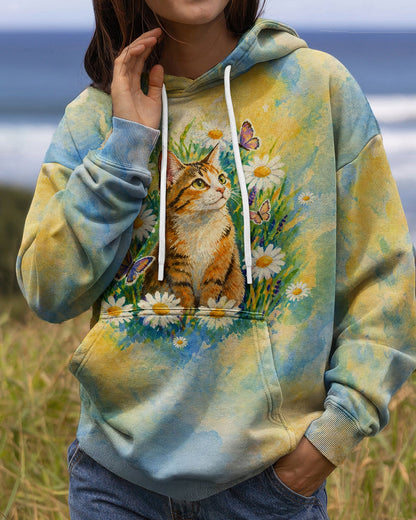 WHISPER WORDS OF WISDOM LET IT BE CAT ALL OVER PRINT   - TLHG2404261