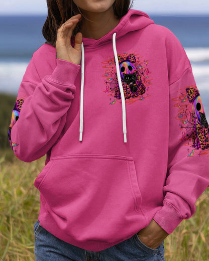 IN OCTOBER WE WEAR PINK BOO BLACK CAT BREAST CANCER AWARENESS ALL OVER PRINT  - TLTW1507265