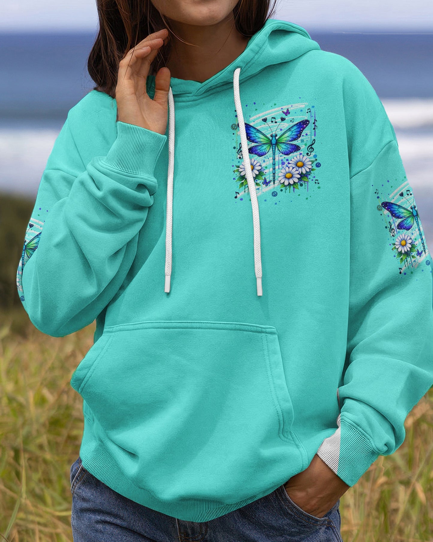 WHISPER WORDS OF WISDOM LET IT BE DRAGONFLY ALL OVER PRINT - TYLN0906263