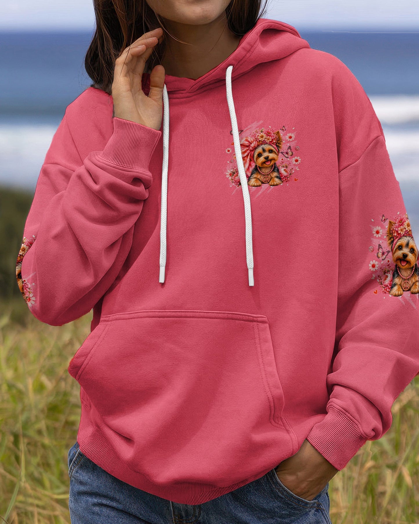 YORKIE MOM COOLER DOG ALL OVER PRINT - TLHG2105261
