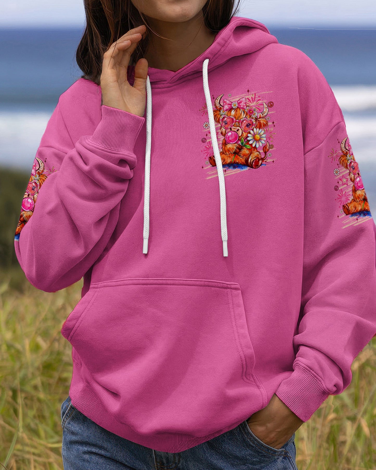 NOT IN THE MOOOOD COW ALL OVER PRINT - TYLN0807262