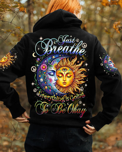 JUST BREATHE SUN AND MOON ALL OVER PRINT - TYQY2104261