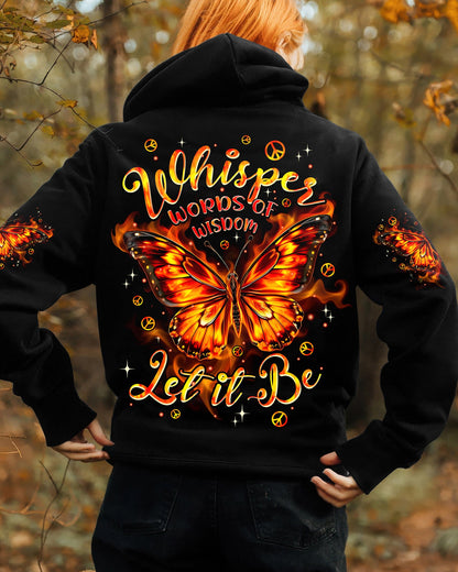 WHISPER WORDS OF WISDOM LET IT BE BUTTERFLY ALL OVER PRINT - TYPQ3006262