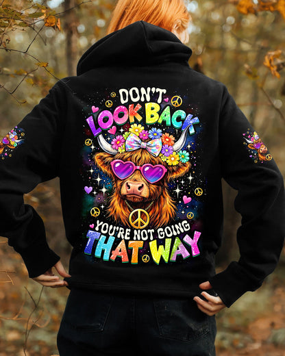 DON'T LOOK BACK COW ALL OVER PRINT - TYQY1505261