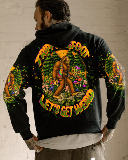 TRIPPY BIGFOOT LET'S GET WEIRD BIGFOOT ALL OVER PRINT - TLNT2805262
