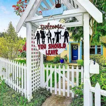 Load image into Gallery viewer, Halloween Horror Welcome Sign
